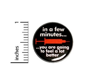 Medicine Doctor Nurse Pin, Button or Fridge Magnet, Backpack Pin, Jacket Lapel Pin, Nursing Gift, Pin or Magnet, 1"  #94-13