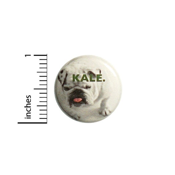 Kale Button Funny I Love Kale Said No One Ever Kale Is Gross // Funny Pinback // I Hate Kale // Pin 1 Inch 13-11