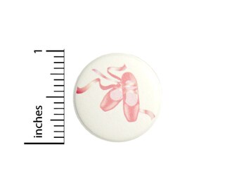 Ballerina Button or Fridge Magnet, Ballerina Dancer Gift, Ballet Dance Pin, Dance Button Pin or Fridge Magnet, Dance Gift, 1 Inch #81-12
