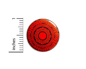 Mandala Button Backpack Pin Pinback 1 Inch #82-28