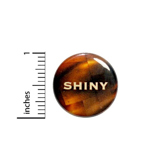 Shiny Button Geekery Nerdy Geeky Fan Pin Pinback 1 Inch