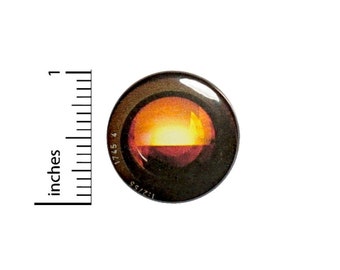 Camera Lens Button // for Backpack or Jacket Pinback // Lens Photographer Gift Pin // 1 Inch 15-1