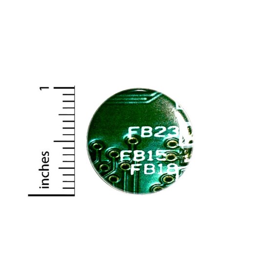 Computer Graphic Button // Cosplay Pin for Backpacks or Jackets // Nerdy Geeky Badge // Pin 1 Inch 4-14