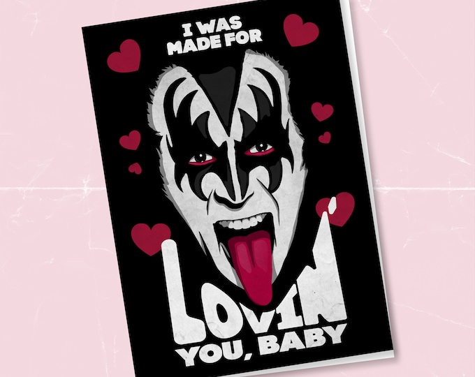 I Was Made for Loving You // KISS Gene Simmons Inspired - Etsy