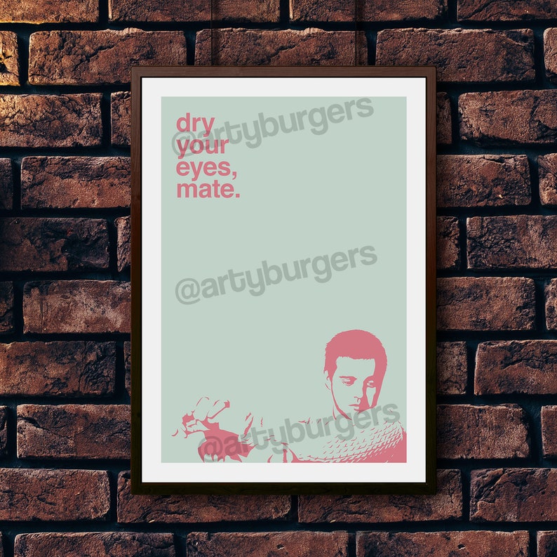Dry Your Eyes Music Art Print