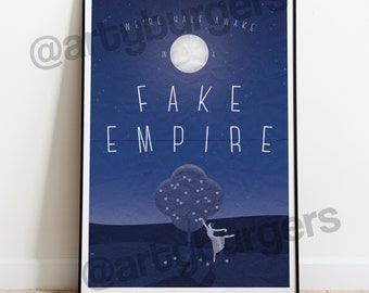 Fake Empire Lyrics Etsy