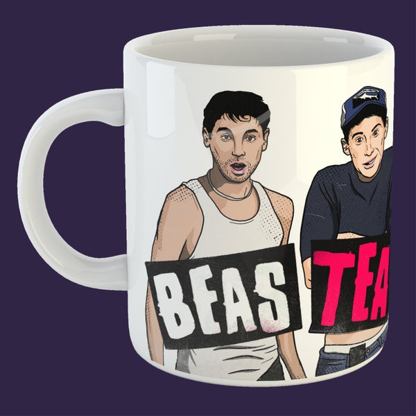Beas-tea Boys // musica rap hip hop / testi ispirati / regalo / tazza da tè e caffè