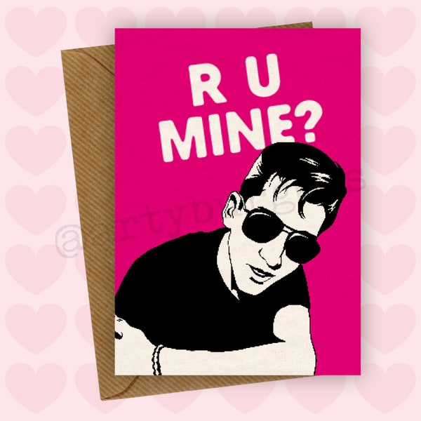 RUOI Mio? // Arctic Monkeys // Biglietto d'amore/San Valentino/Anniversario super romantico ispirato da Alex Turner