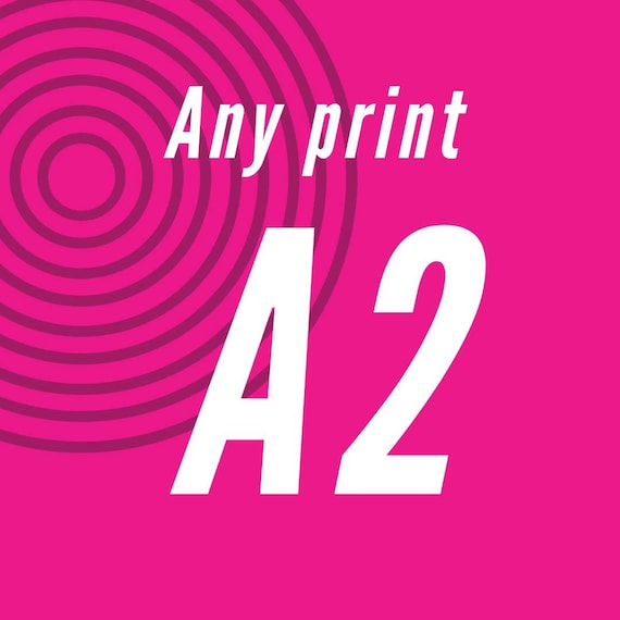 Any TWO A3 prints from ArtyBurgers shop