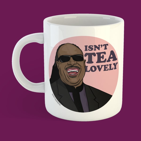 Isn’t Tea Lovely / Stevie Wonder paroles soul inspirées cadeau thé tasse à café