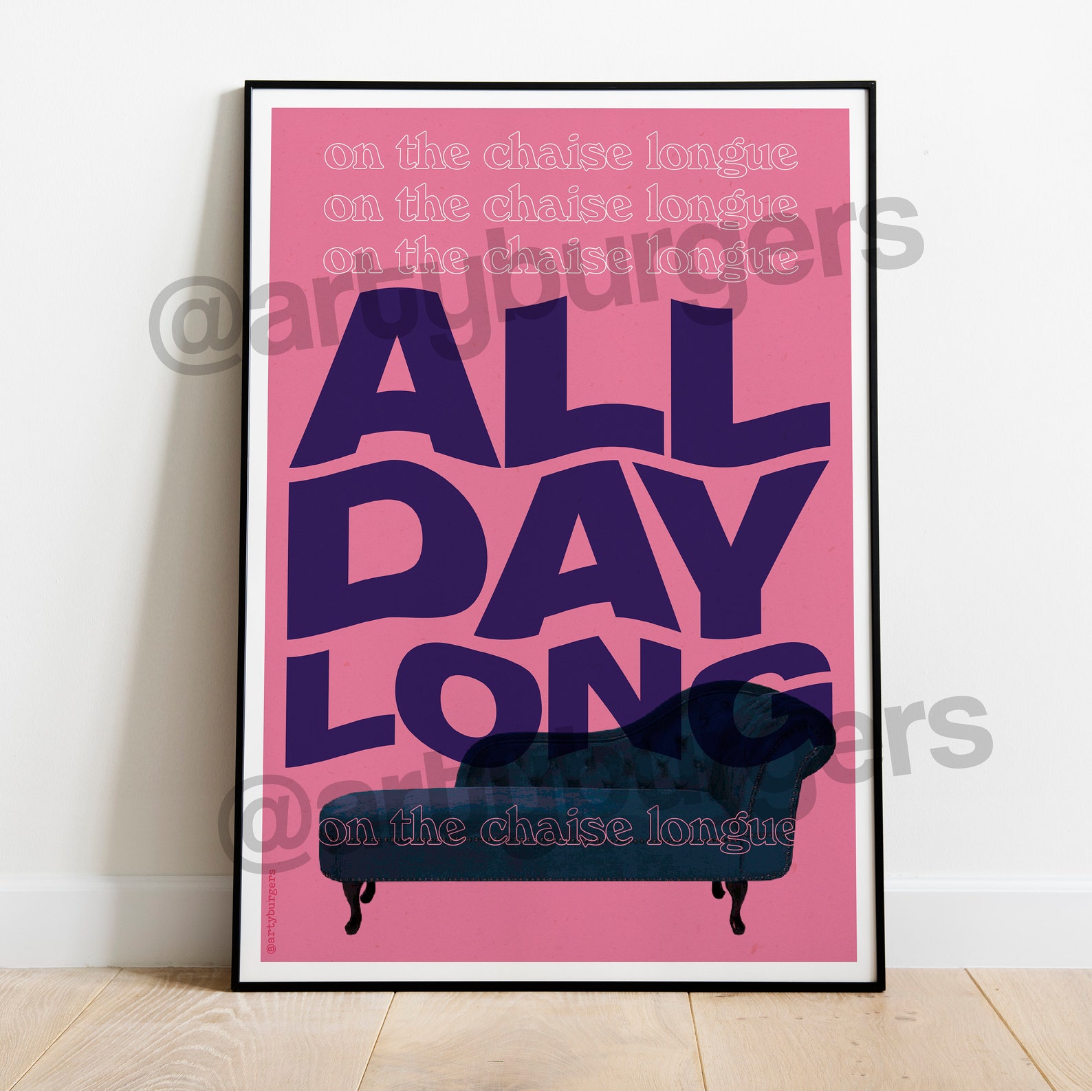 Chaise Longue // Wet Leg Rock Indie Lyrics Inspired A1 A2 Etsy Ireland