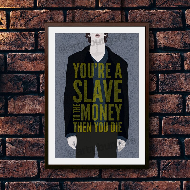 Bittersweet Symphony the Verve Richard Ashcroft Britpop Etsy