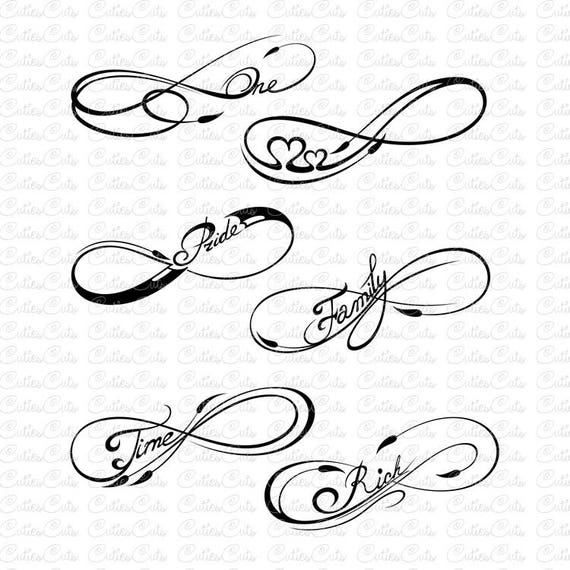 Download Infinity sign Svg love infinity Eps Dxf Png vector file | Etsy