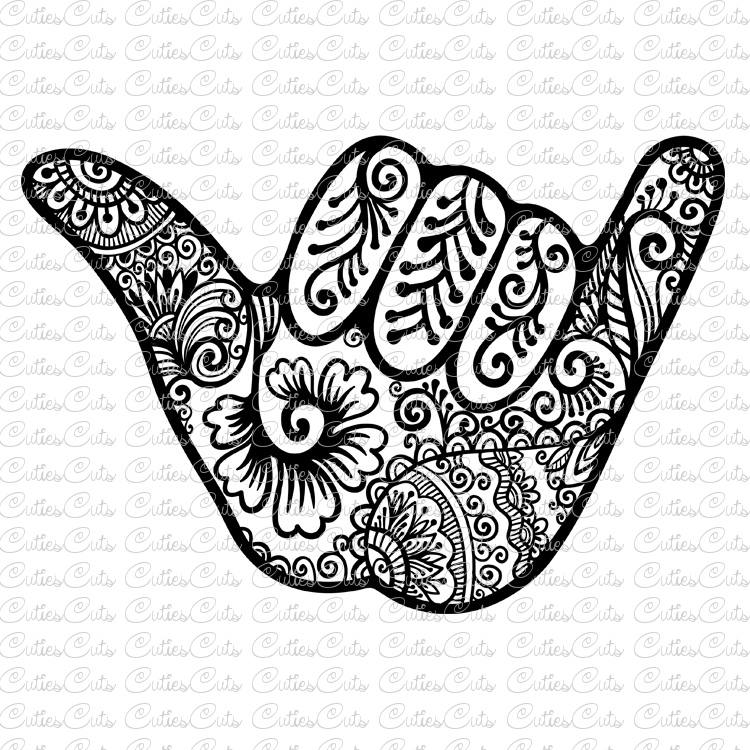 Download Hand shaka svg Aloha Dxf Png Eps Files Vector surfing svg ...