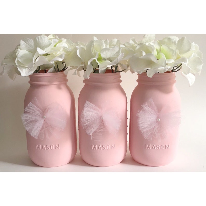 mason jar centerpiece ideas for baby shower