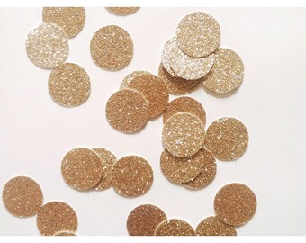 Gold Confetti, Paper Confetti, Gold Birthday, Gold First Birthday