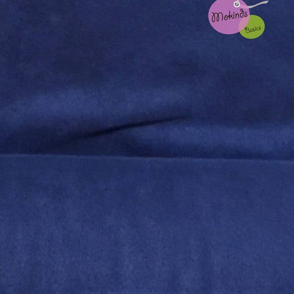 Fleece dunkelblau blau antipilling