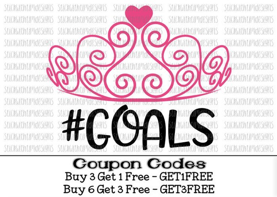 Download Free Princess Goals Svg Princess Svg Tiara Svg Baby Girl Svg Png Etsy SVG Cut Files