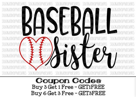 Baseball Sister Svg Baseball Svg Brothers Biggest Fan Svg Png Etsy