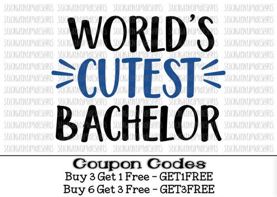 Download Worlds Cutest Bachelor Svg Baby boy svg Baby Svg New baby ...