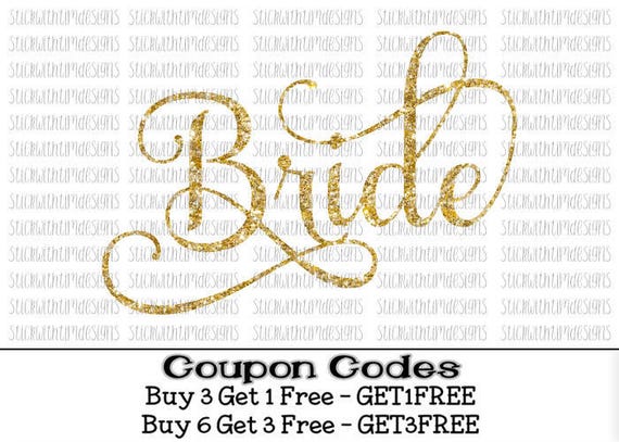 Bride Svg Wedding Svg Bridal Party Team Bride Svg Png Files I Etsy
