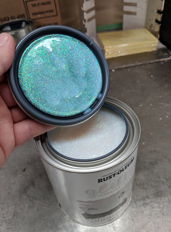 Rust Oleum 323860 Glitter Interior Wall Paint Quart