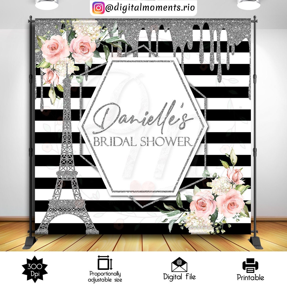 Louis Vuitton inspired Backdrop from everybanners - 1000+ templates