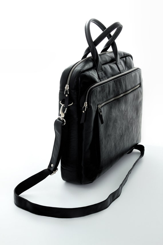 14 inch laptop messenger bag leather