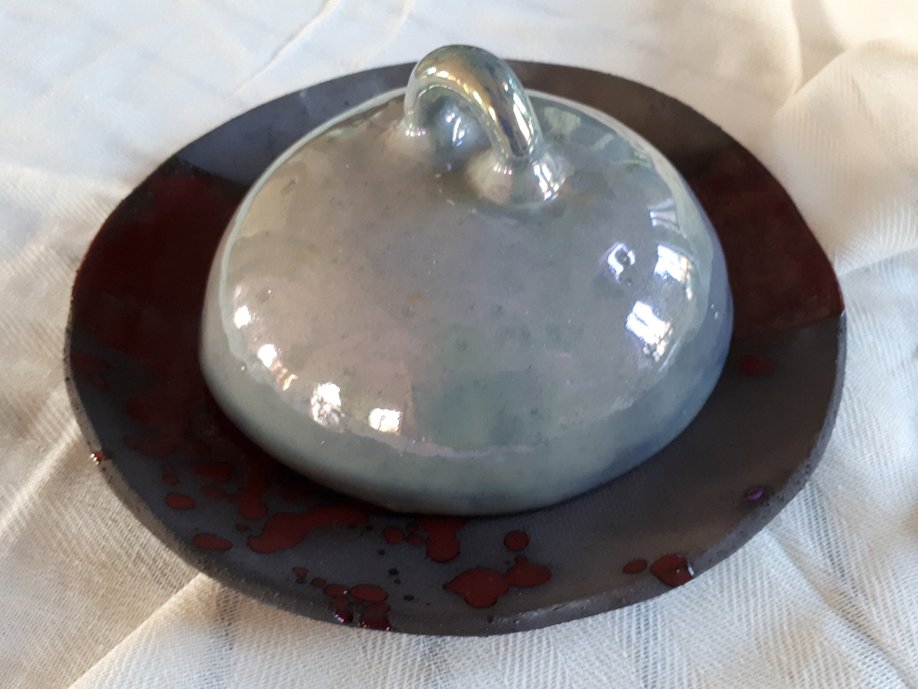 Butter Dish Pottery Butter Dish Ceramic Butter Dish Butter Etsy