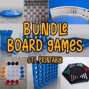 バンドル ボード ゲーム - 印刷可能な 3D stl ファイル