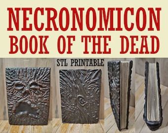 Necronomicon book of dead - 3D stl printable