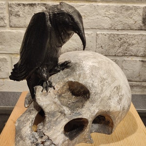 skull raven - 3d printable STL