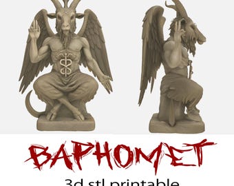 Baphomet Demon statue - STL 3d printable
