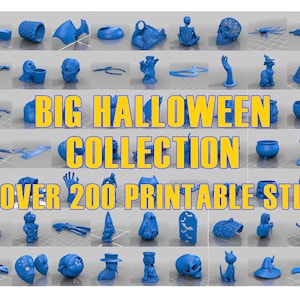 big Halloween collection - over 200 printable stl