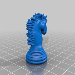 Pack d'échecs 30 jeux 6 fichiers stl 3D imprimables en échiquier image 5