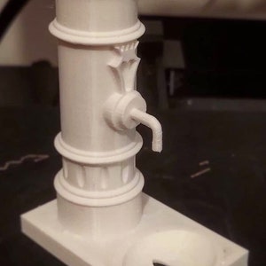 roman fountain (er big nose) - 3d stl printable