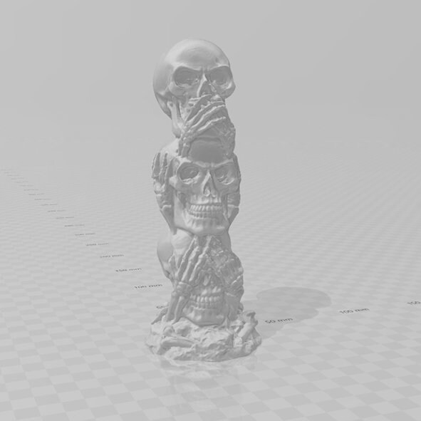Skulls Big Pack - Over 210 Different Stl 3d Printable - Etsy