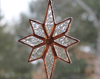 Stained Glass Snowflake