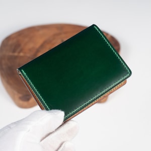 Tarjetero Cordovan Shell