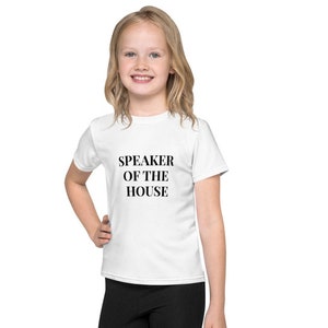 Kids T-Shirt : Speaker of the house