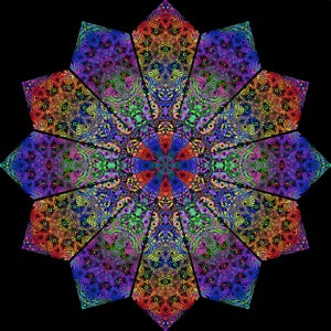 9.8x9.8m UV-Reactive music Festival canopy, Psychedelic Fluorescent blacklight PsyTrance decor, Sacred Geometry Eyes Mix