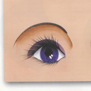 Face and Eyes - instructions on how to paint a face and how to paint eyes.