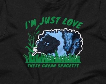 Guinea Pig shirt | Grean Spagetty