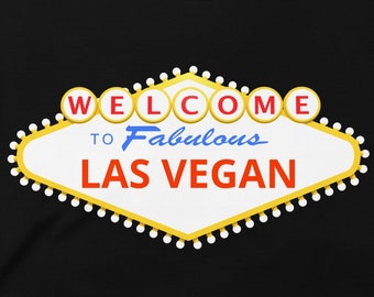 Las Vegan shirt for vegans and non-vegans and vegetarians and residents of Las Vegas