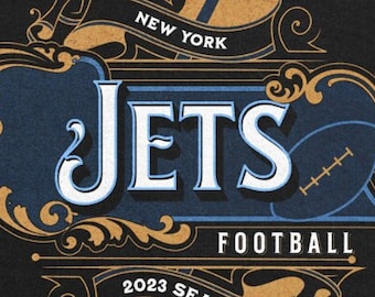 NY Jets 2023 Season T Shirt Ornamental Style