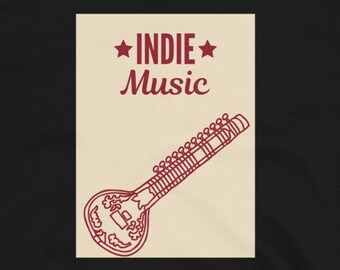 Indie Music sitar shirt