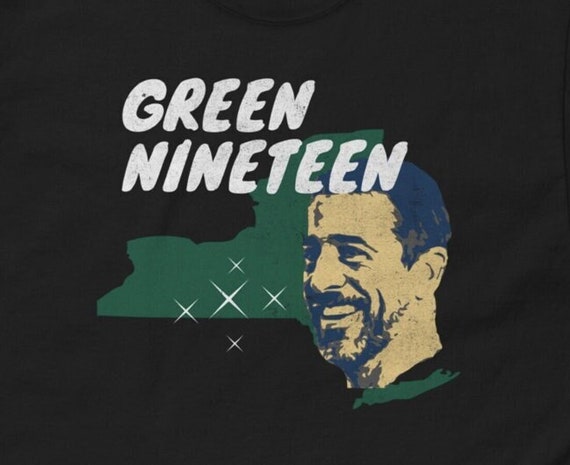 Green 19 New York Aaron Rodgers Shirt NY Jets Etsy Australia