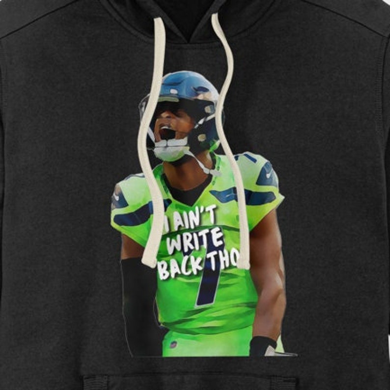 Seahawks Geno They Wrote Me Off Hoodie image 1