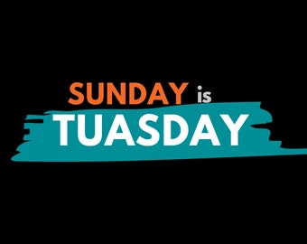 Miami Dolphins — Sunday is Tuasday Tua Tagovailoa football fins shirt
