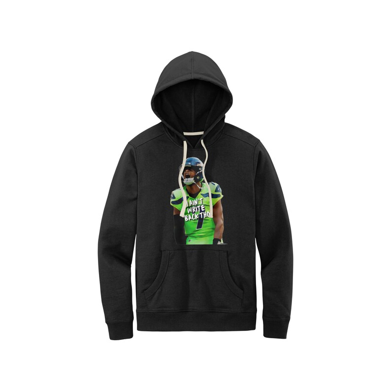 Seahawks Geno They Wrote Me Off Hoodie image 2
